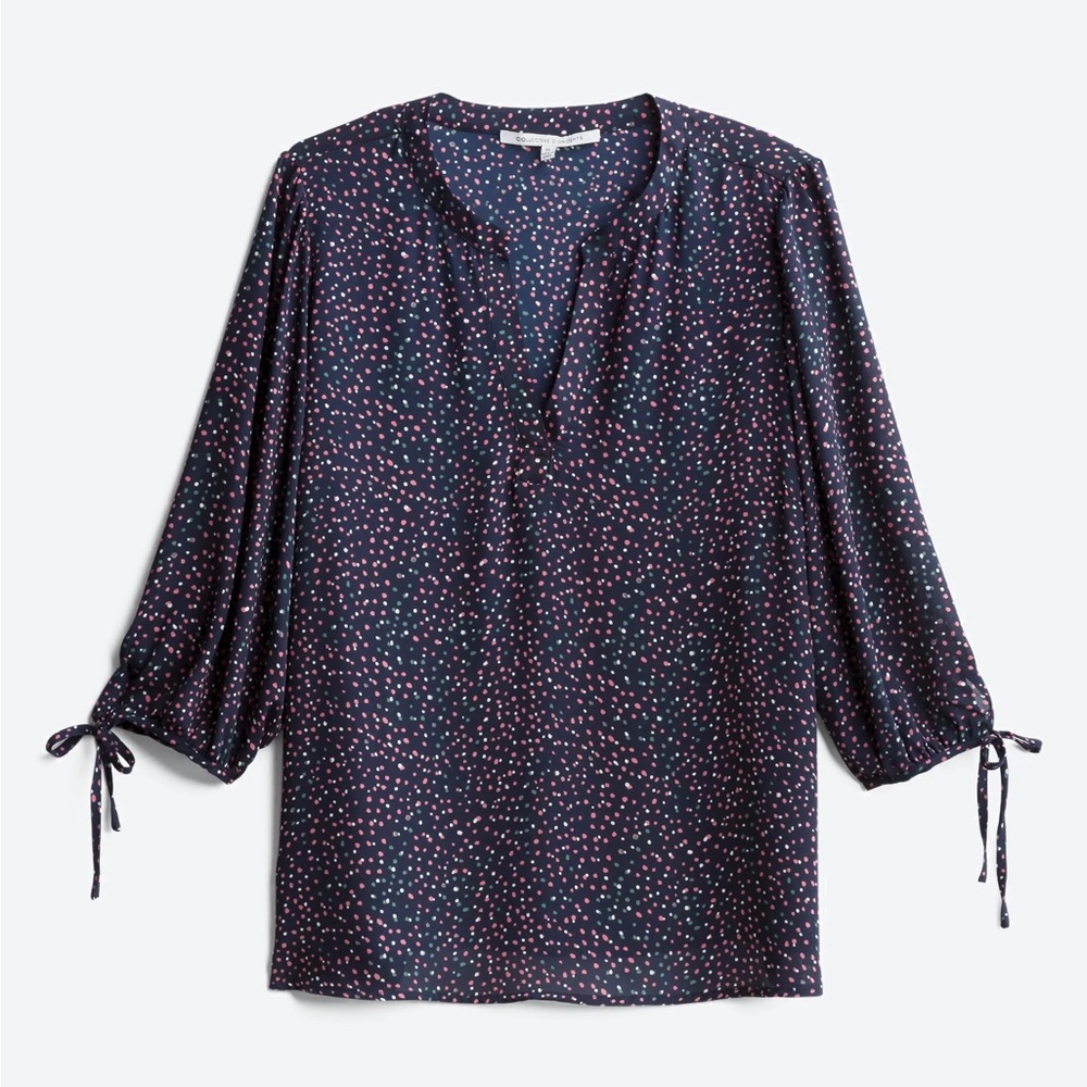 Shanday Tie Sleeve Blouse